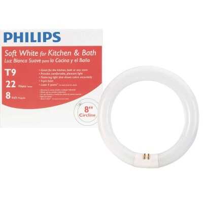 Philips 22W 8 In. Bright White T9 4-Pin Circline Fluorescent Tube Light Bulb