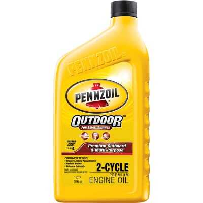 Pennzoil 1 Qt. Outboard/Multi-Purpose 2-Cycle Motor Oil