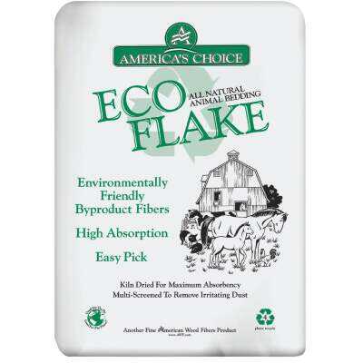 America's Choice 5.5 Cu. Ft. Pine Eco Flake Animal Bedding Stall Shavings